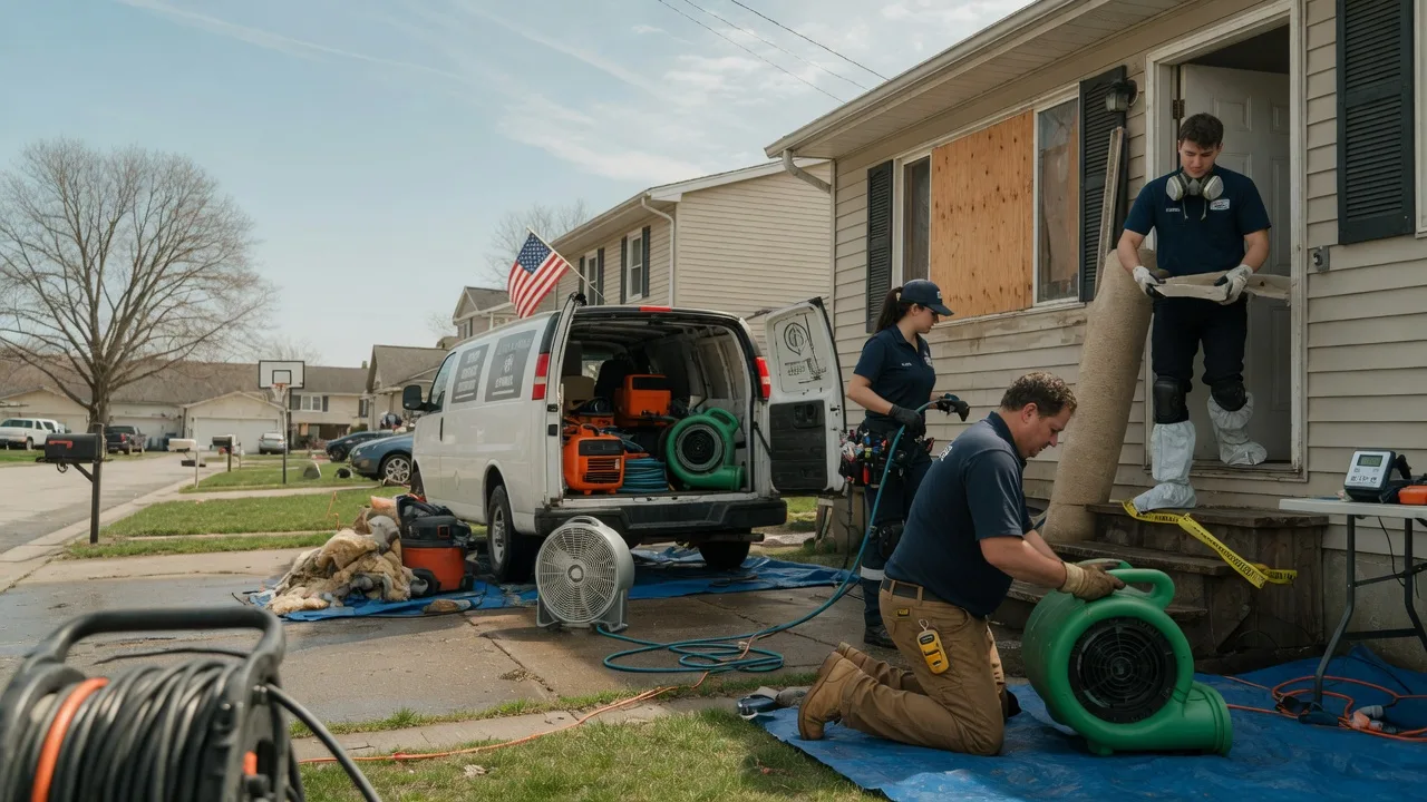 Water Damage Restoration in Markleton, PA near me